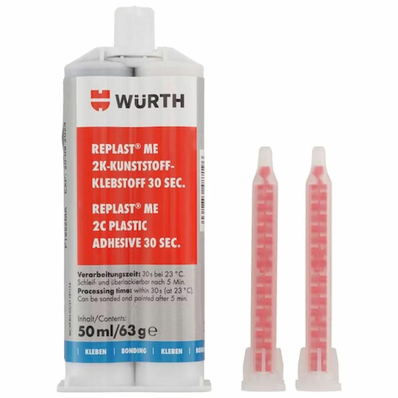 WURTH Replast ME-2K klej do plastików 30S 50ml