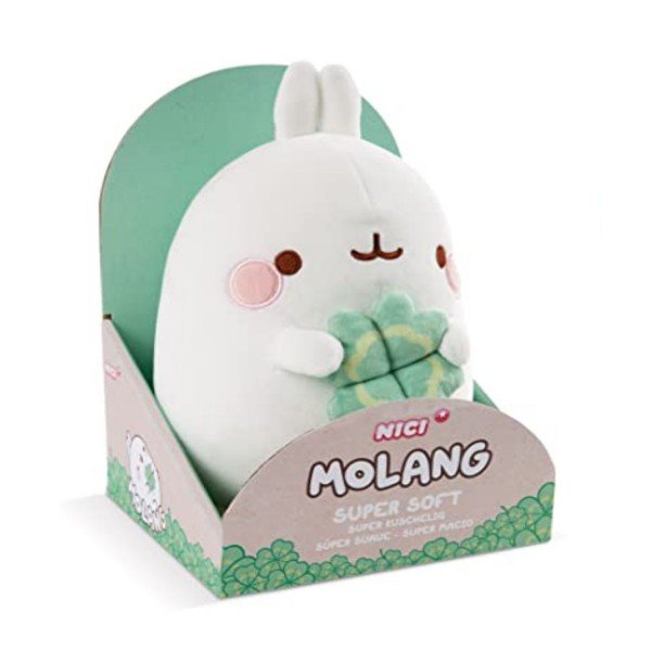 NICI Miękka zabawka MOLANG z koniczyną 24 cm in gift box