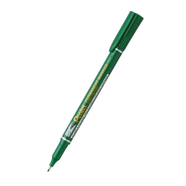 Marker foliopis/do CD 0,6-1,0mm F okrągły PENTEL NF450 zielony /NF450-D/