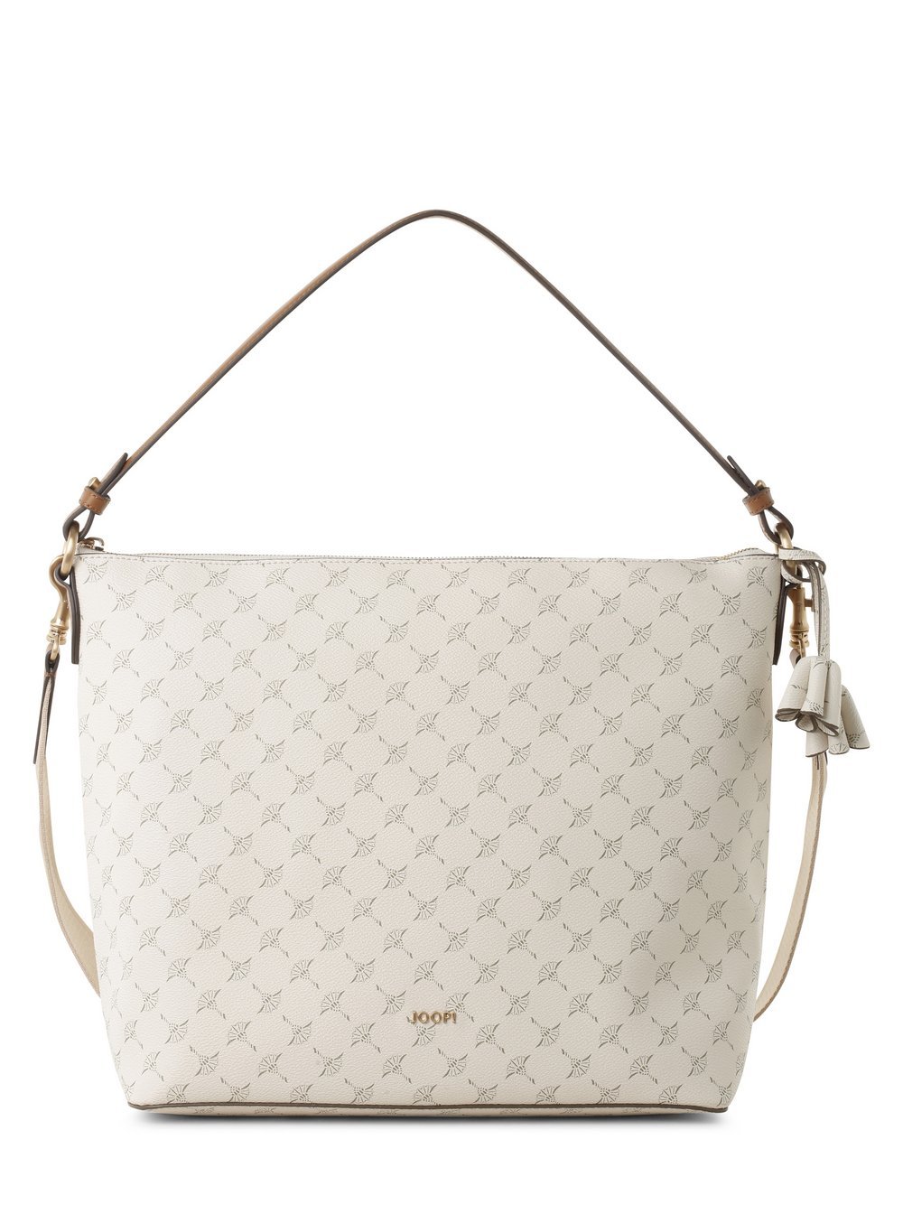 Joop - Damska torba shopper  Cortina Alara, biały|brązowy
