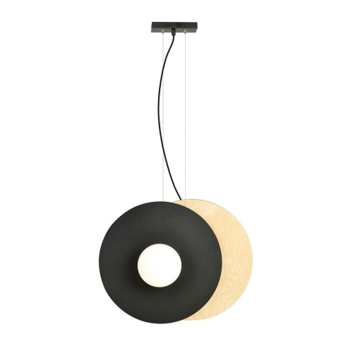 Soho lampa wisząca 2xE14 czarna/biała 1303/2