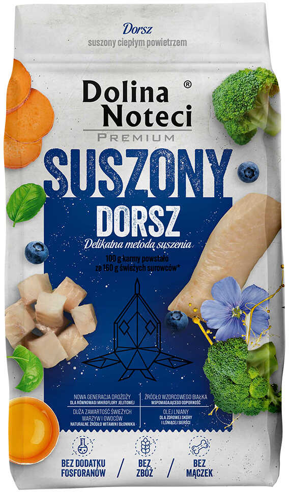 Dolina Noteci Premium, dorsz - 2 x 9 kg Dostawa GRATIS!