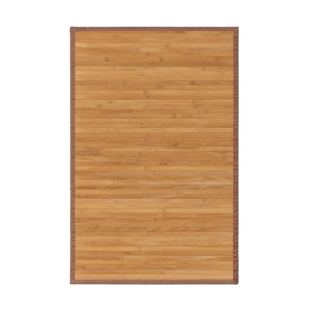 Bambusowy dywan w naturalnym kolorze 60x90 cm – Casa Selección