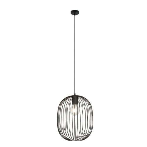 Onyx lampa wisząca 1xE27 czarna 1304/1