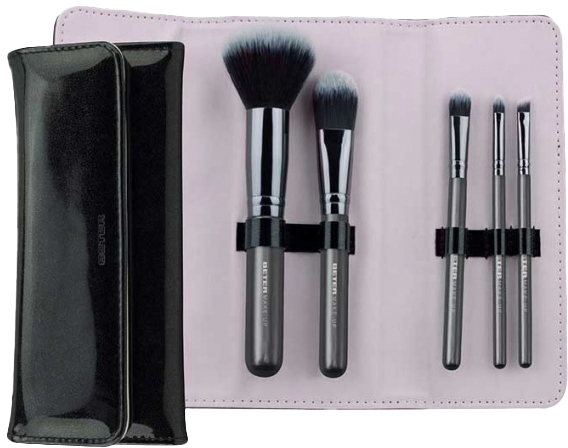 Pędzel do pudru Beter Set Brushes Black (8412122140410)