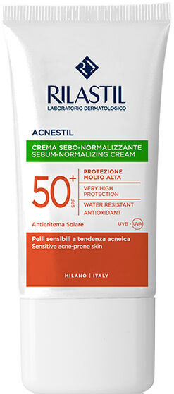 Krem do ochrony przeciwsłonecznej Rilastil Sun System SPF50+ Acnestil 40 ml (8050444859513)