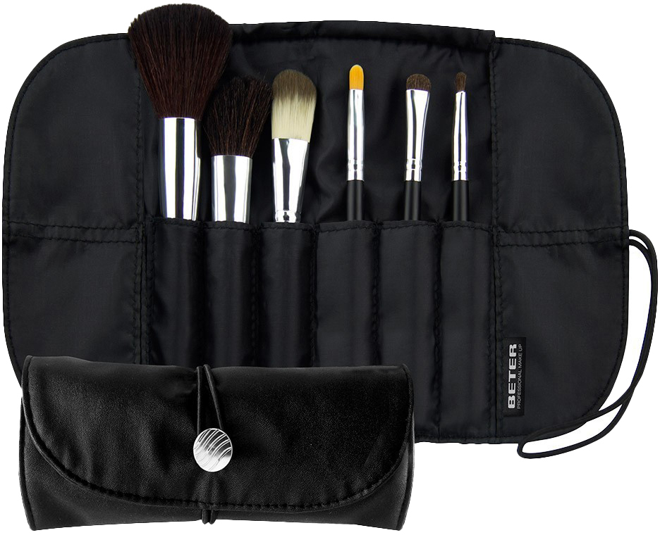 Zestaw pędzli do makijażu Beter Professional Make Up Kit 6 szt (8412122140403)