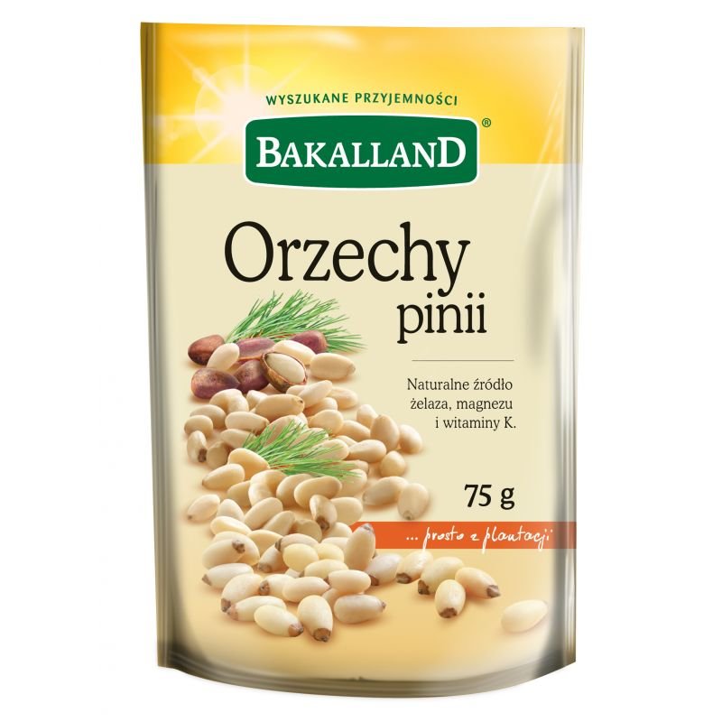 Bakalland ORZECHY PINII 75G zakupy dla domu i biura! 007846