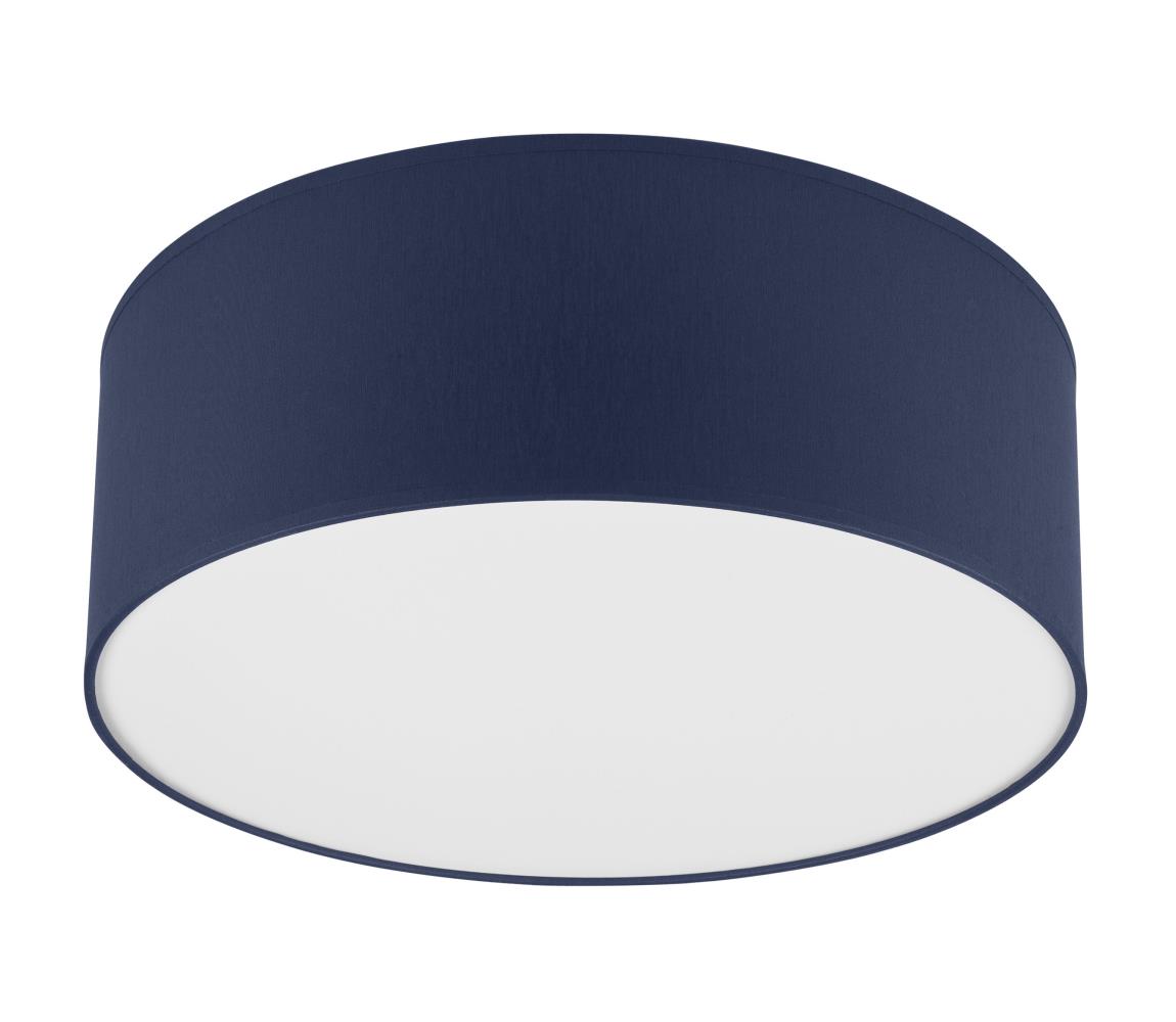 Plafon SIRJA PASTEL DOUBLE 2xE27/15W/230V śr. 35 cm ciemnoniebieski
