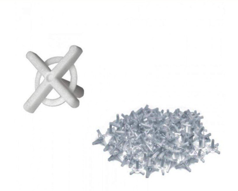 MEGA KRZYŻYKI DYSTANSOWE Z UCHWYTEM DO GLAZURY 2,5MM 61383_KRZYZ_GL-U_2,5