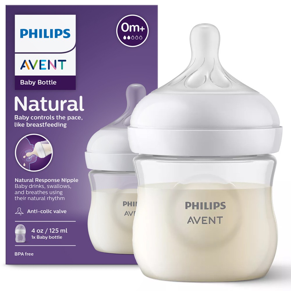 Philips Avent Butelka Natural Responsywna 125 ml 0m+ SCY900/01 RESPONSE