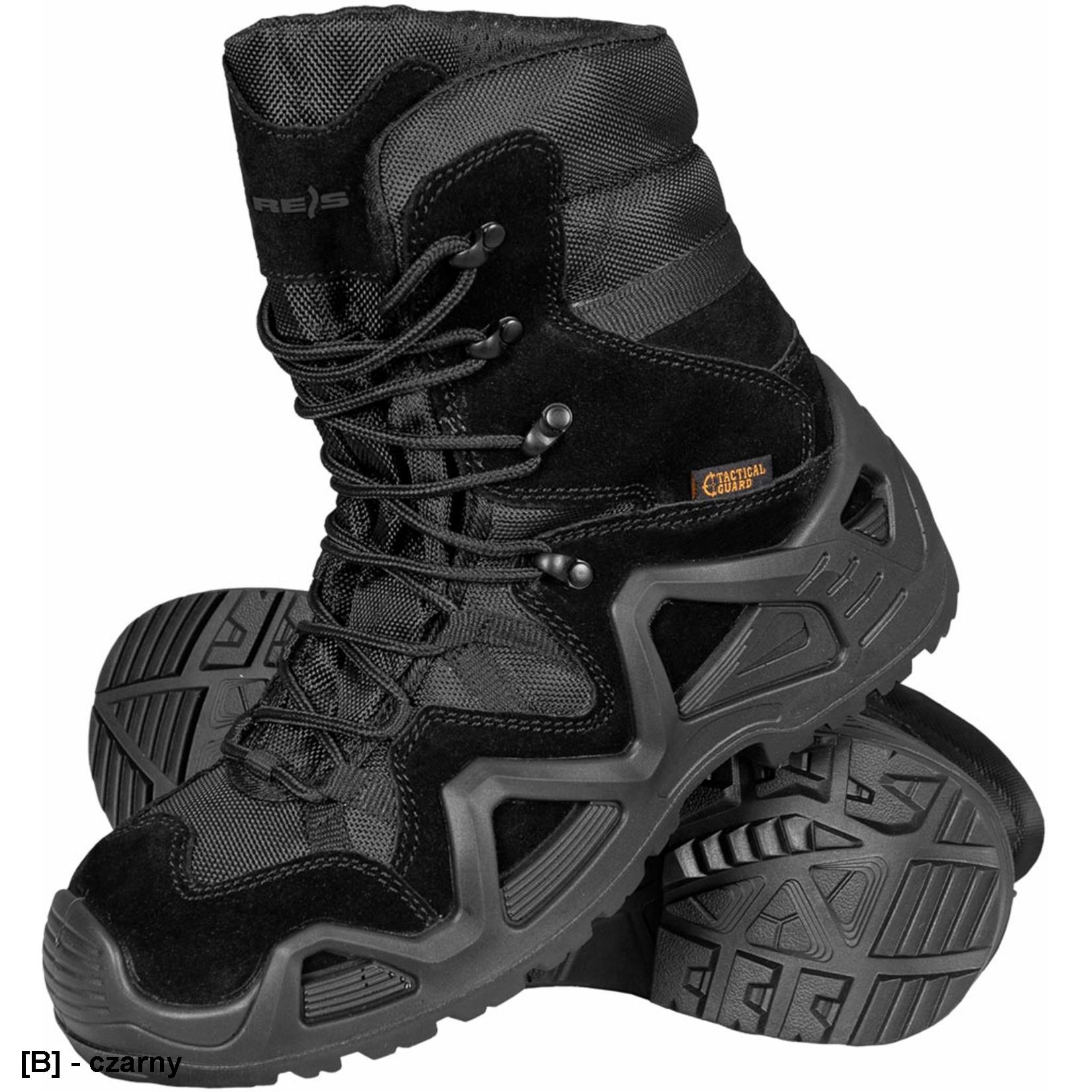 TG-IRON-TW - Buty ochronne Tactical Guard męskie dla miłośników militariów, motocyklistów, motorowerzystów, podróżników, fanów paintballu- 39-47