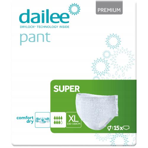 DAILEE Pant Premium Super Majtki chłonne XL, 15szt.