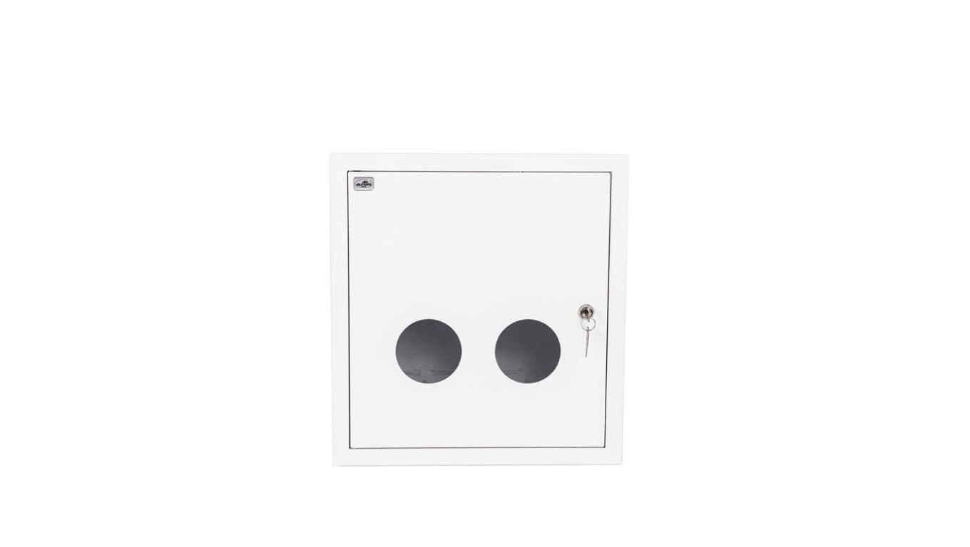 alfako Rozdzielnica licznikowa modułowa 1x15 podtynkowa IP40 z zamkiem + okno rewizyjne A-RW17 A-RW17