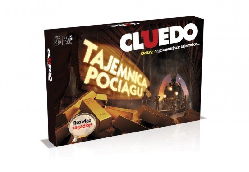 Winning Moves Cluedo Tajemnica pociągu