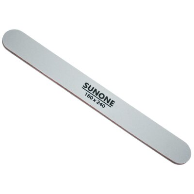 Sunone Pilnik do Paznokci Biały Prosty 180/240