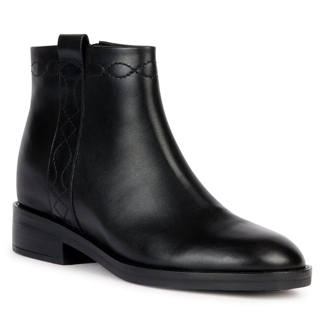 Oficerki Geox D Larysse D36TXB 00043 C9999 Black