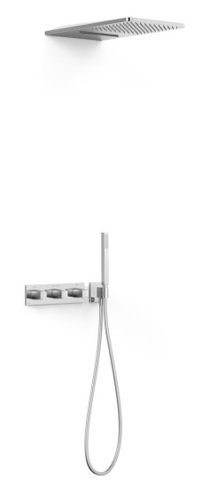 Zestaw podtynkowy TRES B-system Chrom 30725305