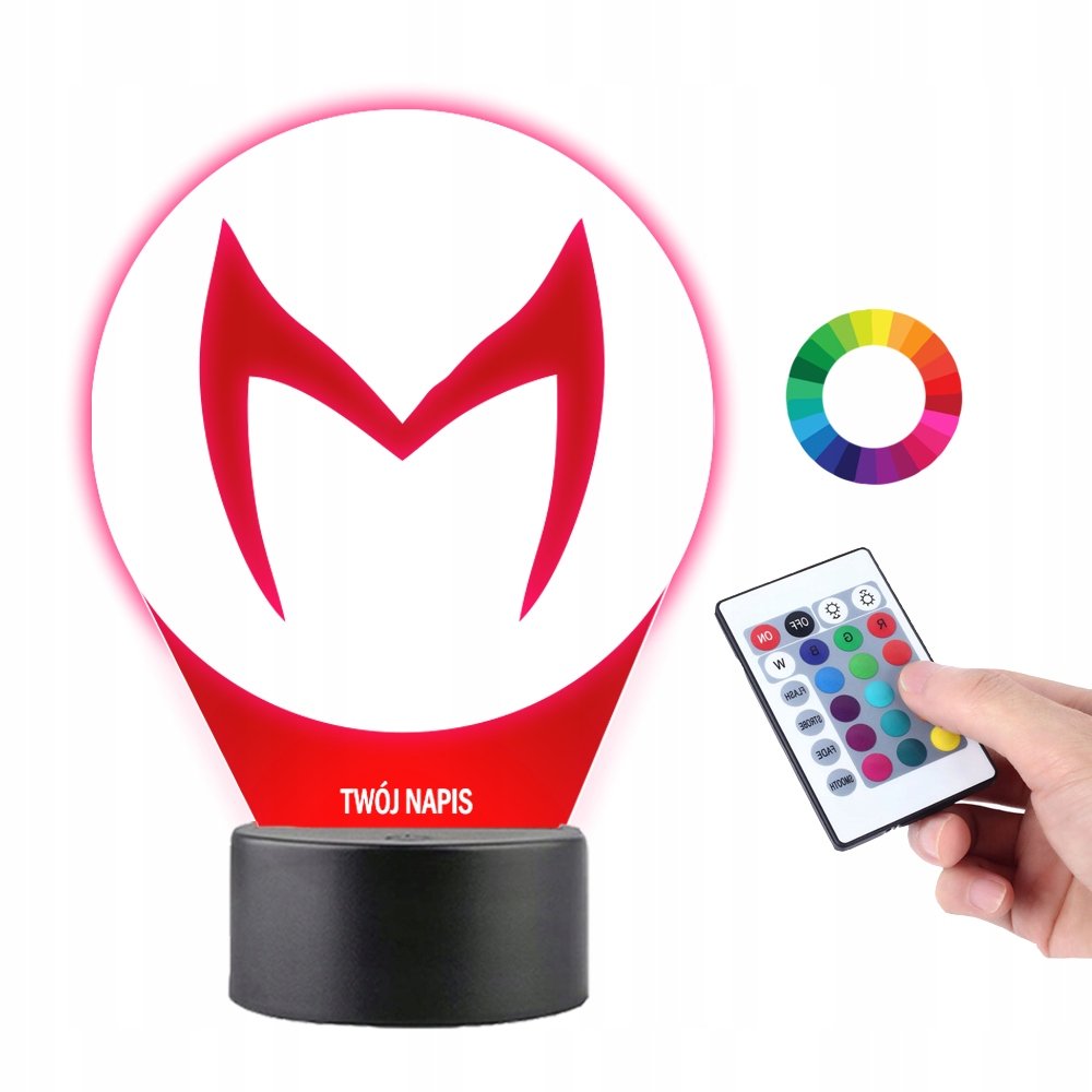 Lampka na Biurko Statuetka Led WandaVision Marvel