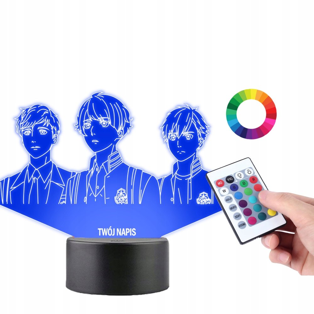 Lampka na Biurko Statuetka Opus Colors Postacie