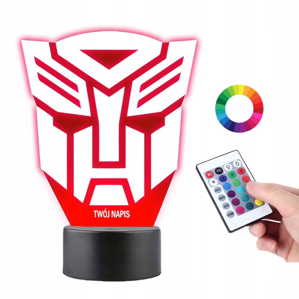 Lampka na Biurko Statuetka Transformers Antyboty