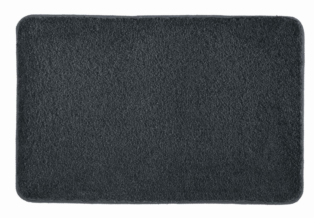 Kleine Wolke Meadow Dywan Kąpielowy Ciemny Szary 80X140 cm