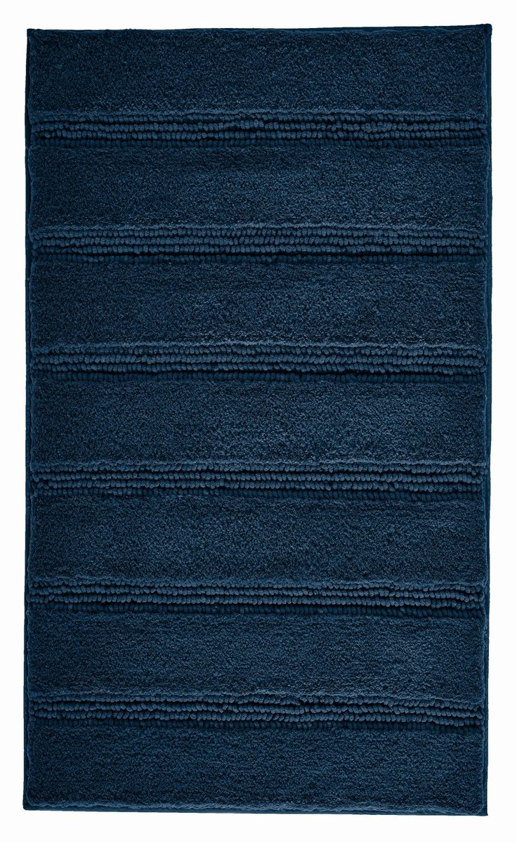 Kleine Wolke Monrovia Dywan Kąpielowy Granatowy 80X140 cm