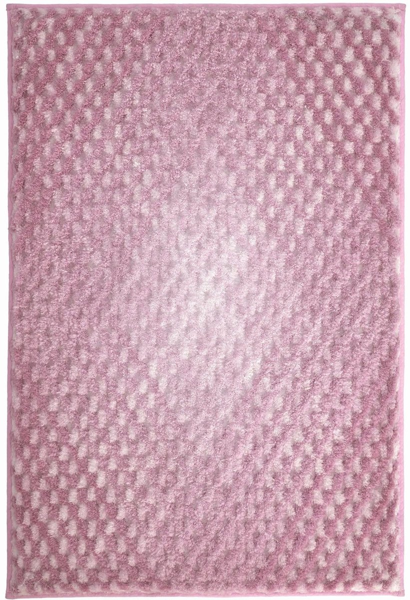 Kleine Wolke Cory Dywan kąpielowy różowy 60x100 cm