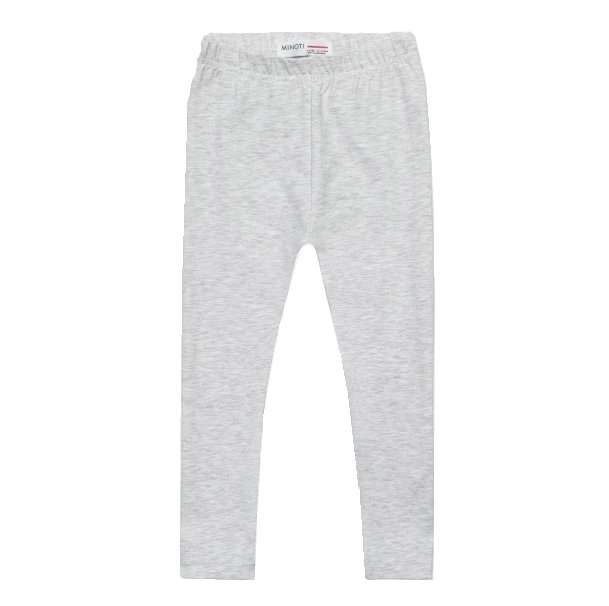 LEGGINSY DZIEWCZĘCE MINOTI SZARE BASIC 98