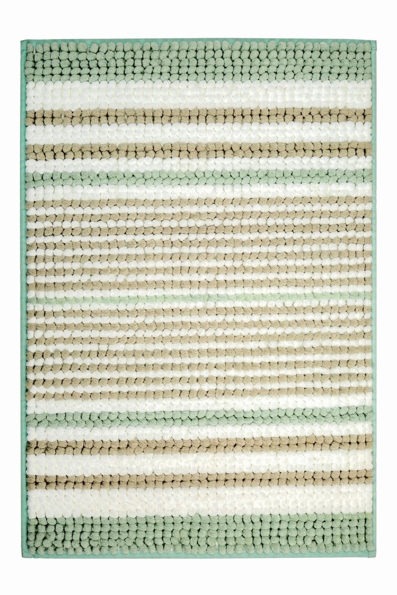 Kleine Wolke Bola Dywan Kąpielowy Zielony 70X120 cm