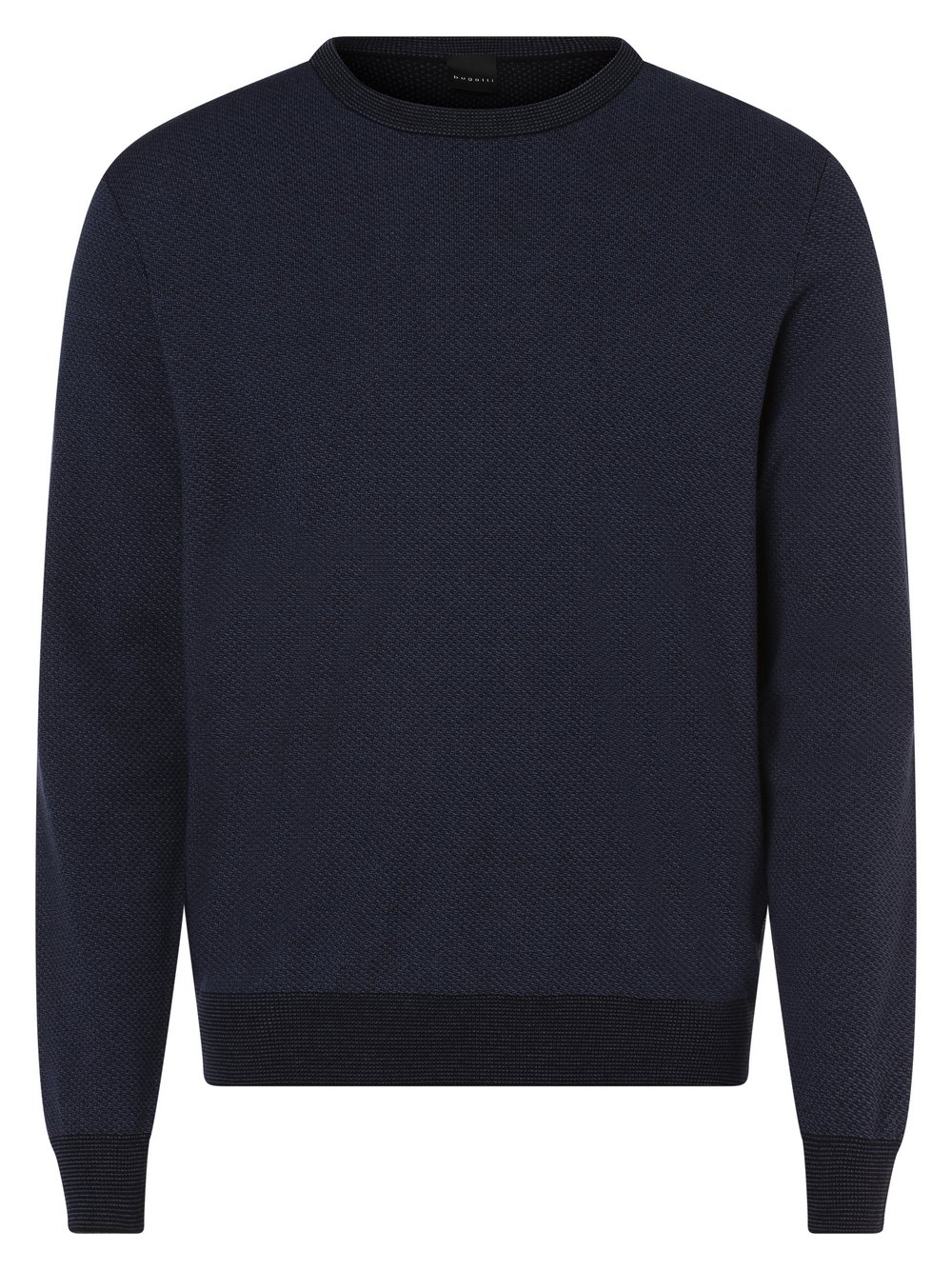 Bugatti - Sweter męski, niebieski