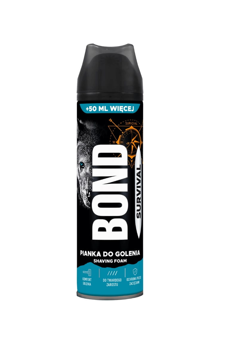 Bond Pianka do golenia Survival 250 ml