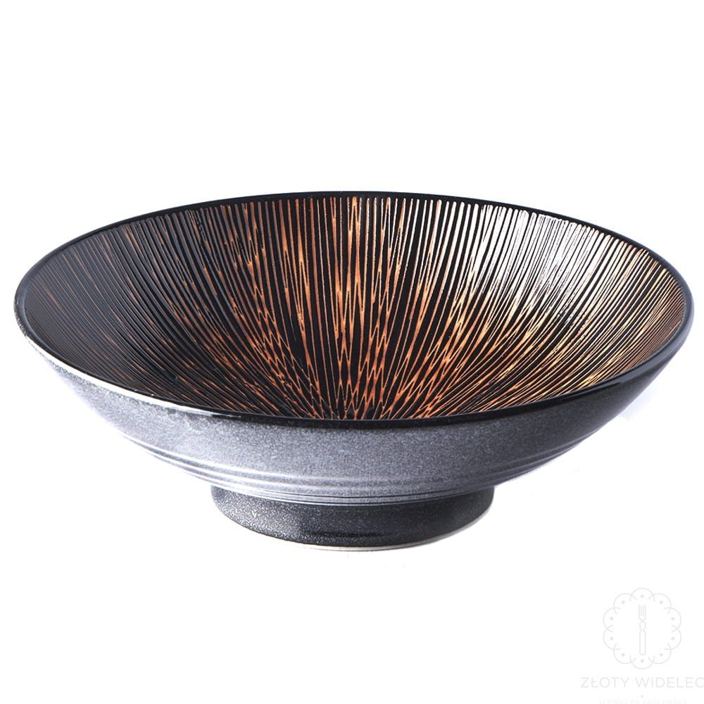 MIJ Ramen bowl Brązowy Zbieżność 24 cm 1,2 l MIJ