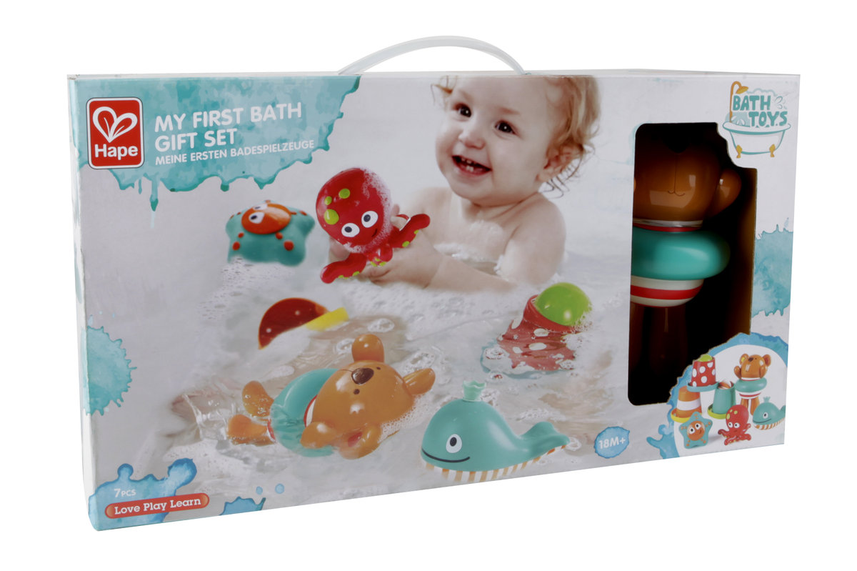 Hape, Mój pierwszy zestaw do kąpieli, E0220A