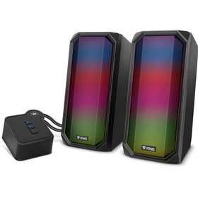 Głośniki YENKEE YSP 2004RGB USB 2.0 (45017558) Czarne