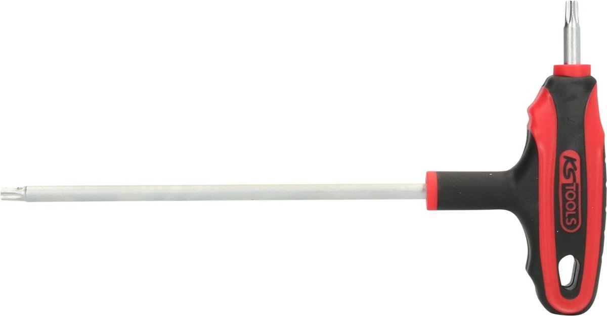 KS TOOLS Zestaw kluczy imbusowych Torxz uchwytem T i otworem, TB27