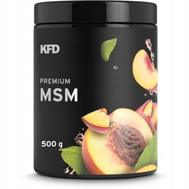 Siarka Organiczna  KFD MSM 500g Herbata z Brzoskwinią