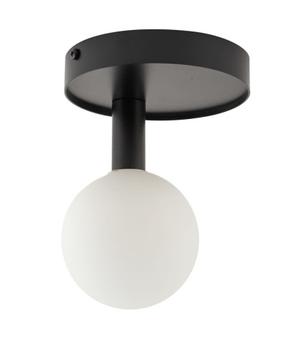 Perla lampa sufitowa 1xG9 czarna/biała 33483