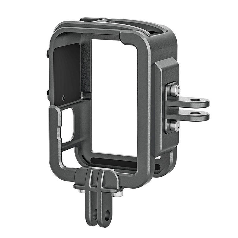 top Alumuniowa obudowa zabezpieczająca Telesin do GoPro Hero 11 / 10 / 9 z uchwytem pionowym