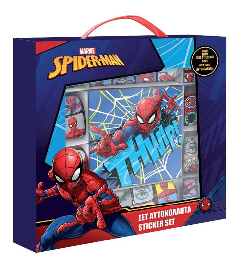 Naklejki w zestawie 1000 szt. Spiderman