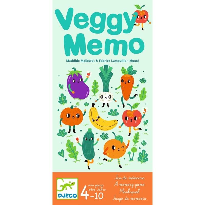 Djeco - Gra Memory - Veggy