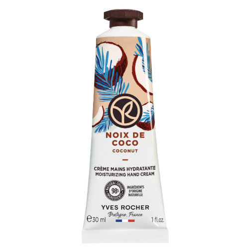 Yves Rocher, Krem do rąk, Kokos, 30 ml