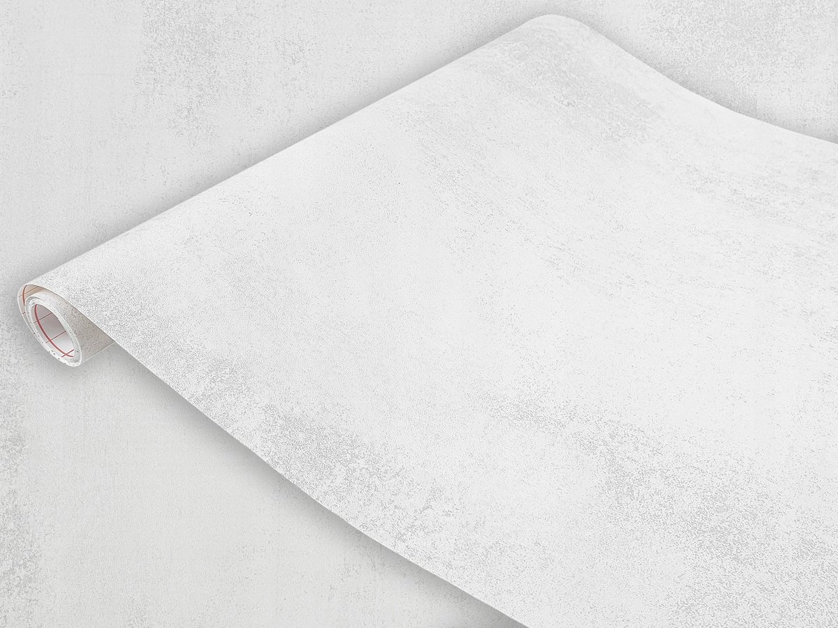 Okleina Meblowa Samoprzylepna Beton Biały Na Szafę Komodę Meble 67x200