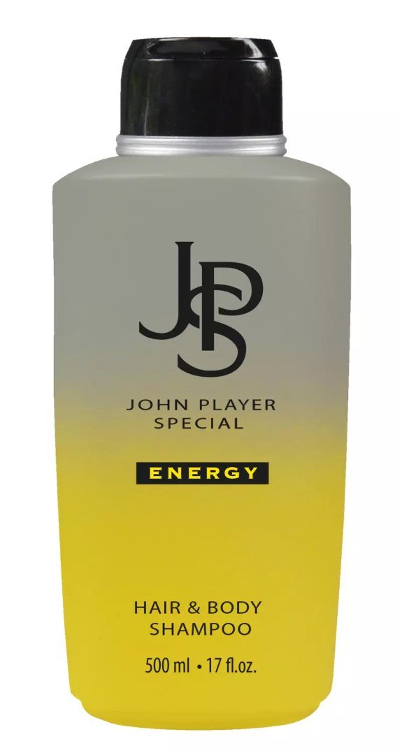John Player Energy, Szampon do Włosów i Ciała, 500 ml