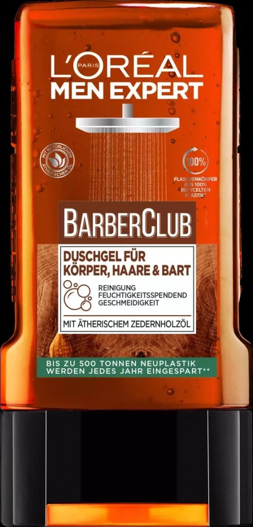 L'Oreal Barber Club, Żel pod Prysznic, 250 ml