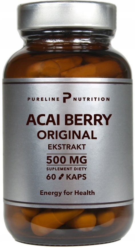 PURELINE ACAI BERRY Odchudzanie ekstrakt 500mg 60