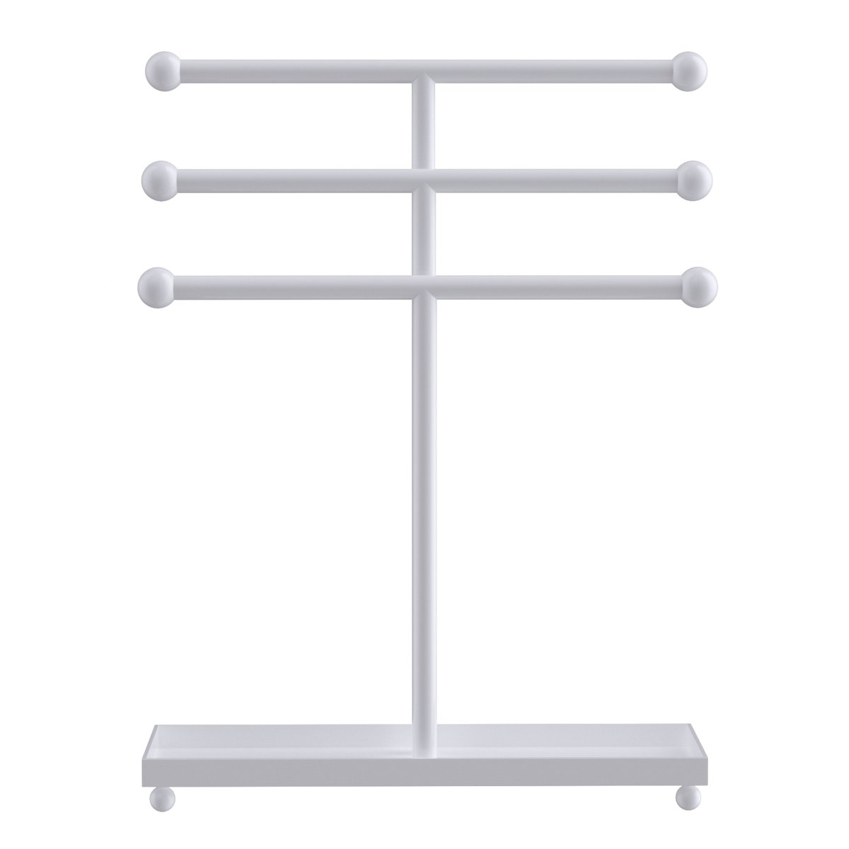 3-poziomowy żelazny stojak na biżuterię