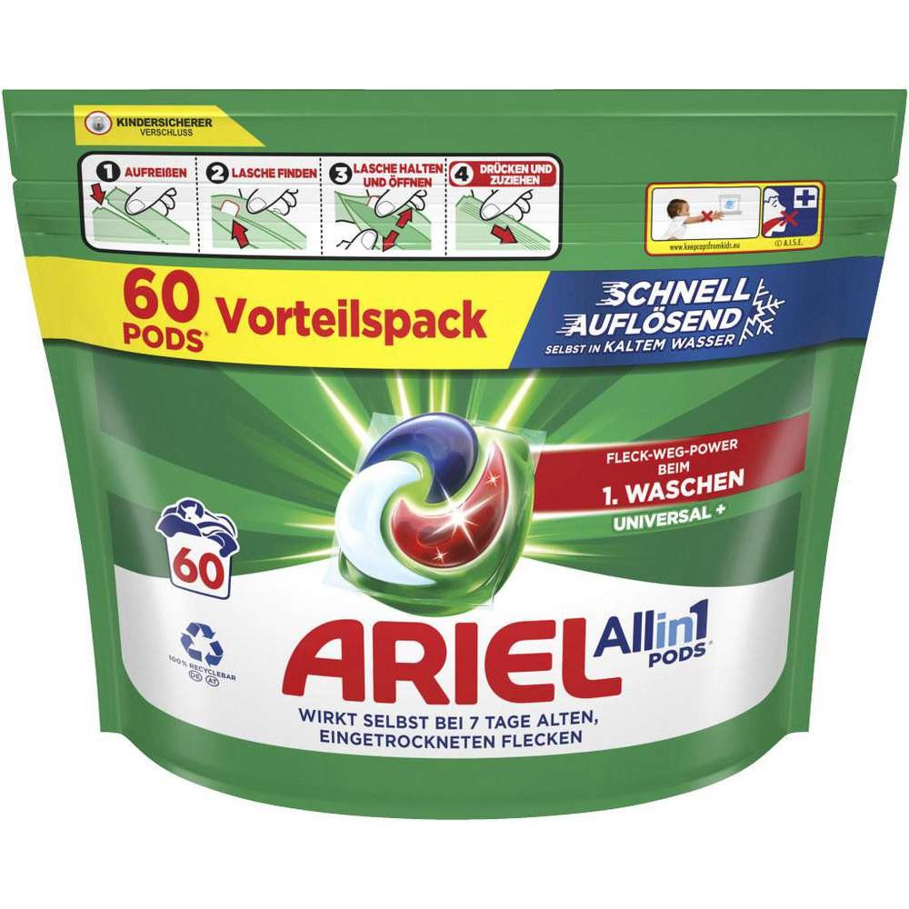 ARIEL UNIVERSAL kapsułki do prania 60 szt.