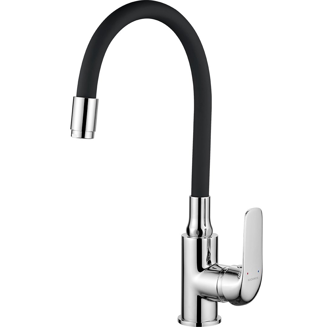 BATERIA ZLEWOZMYWAKOWA KUL. STOJĄCA KUCHINOX ELZA CZARNY