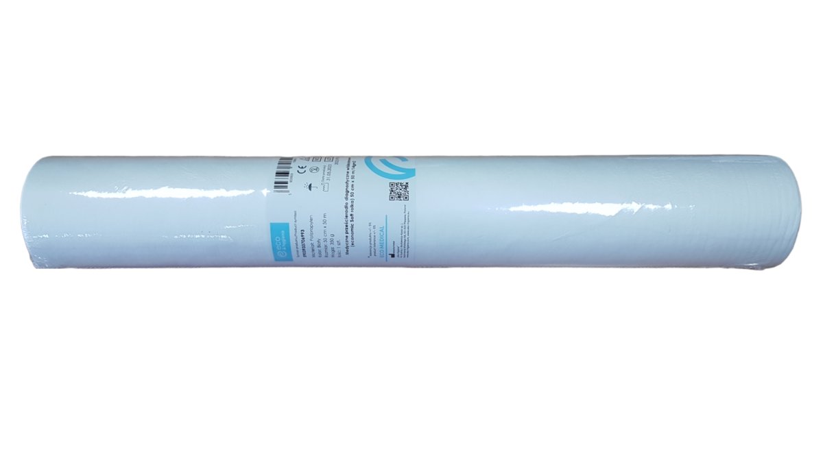 Eco&Hygiene Medyczny Podkład Włókninowy Prześcieradło 50Cmx50M Biały